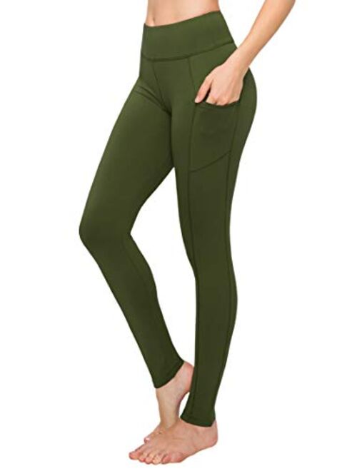 SATINA High Waisted Super Soft Reg & Plus Size Capri Leggings