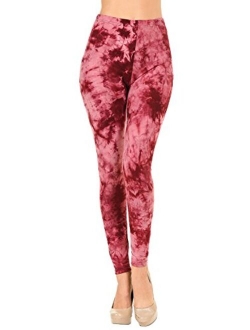 VIV Collection Popular Printed Brushed Buttery Soft Leggings Regular Plus 40+ Designs List 2