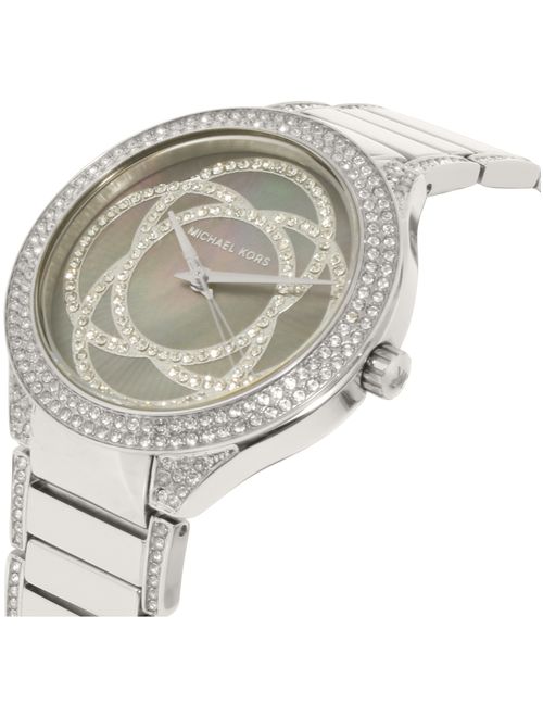 Michael Kors Women's Kerry MK3480 Silver Stainless-Steel Quartz Fashion Watch