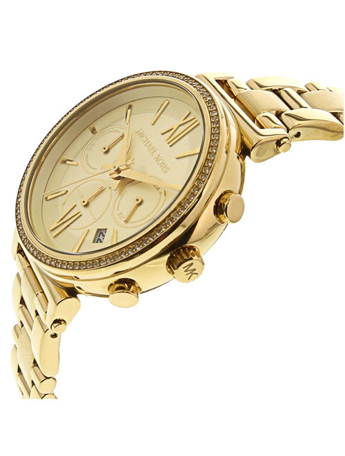 Michael Kors Sofie Quartz Movement Gold Dial Ladies Watch MK6559