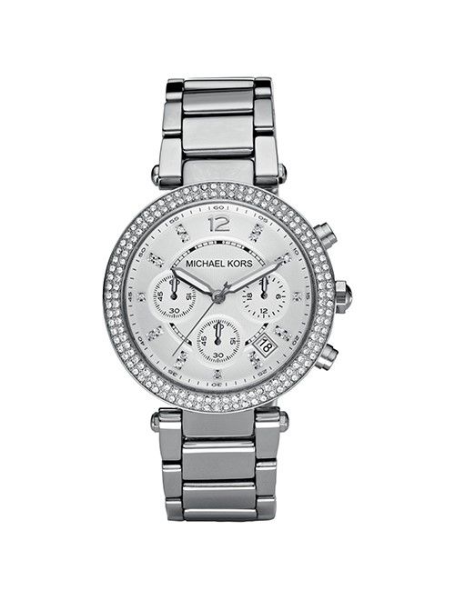 Michael Kors Women's Chronograph Parker Stainless Steel Bracelet Watch MK5353