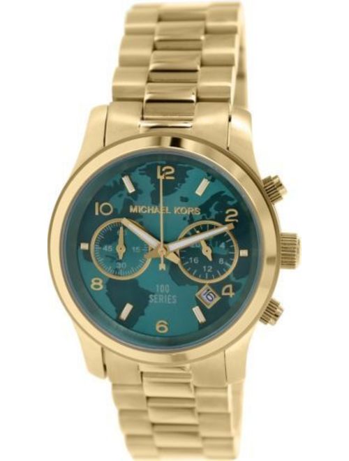 Michael Kors Women's Hunger Stop MK5815 Gold Stainless-Steel Quartz Fashion Watch