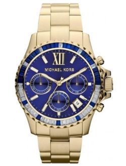 Women's Everest MK5754 Blue Stainless-Steel Quartz Fashion Watch