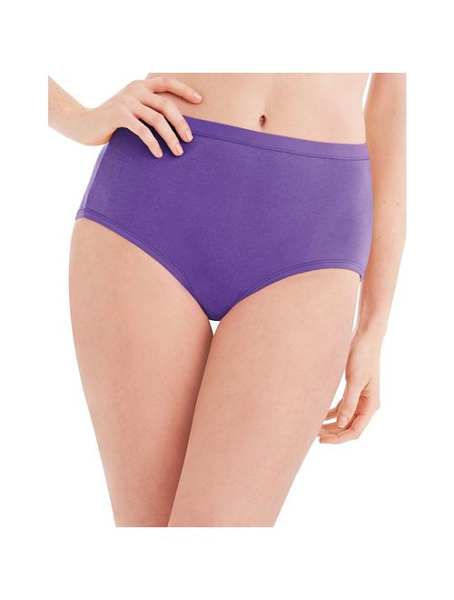 Hanes Women's Cool Comfort Cotton Brief Panties