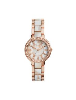 Women's Virginia Rose-Gold Acetate Glitz Watch (Style: ES3716)