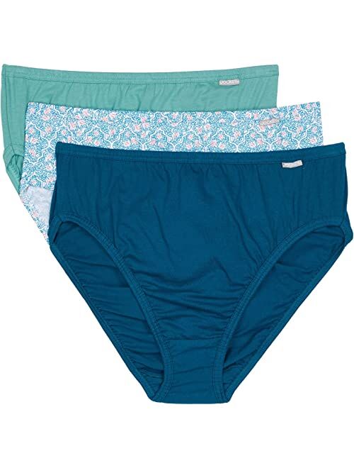 Jockey Plus Size Elance French Cut 3-Pack