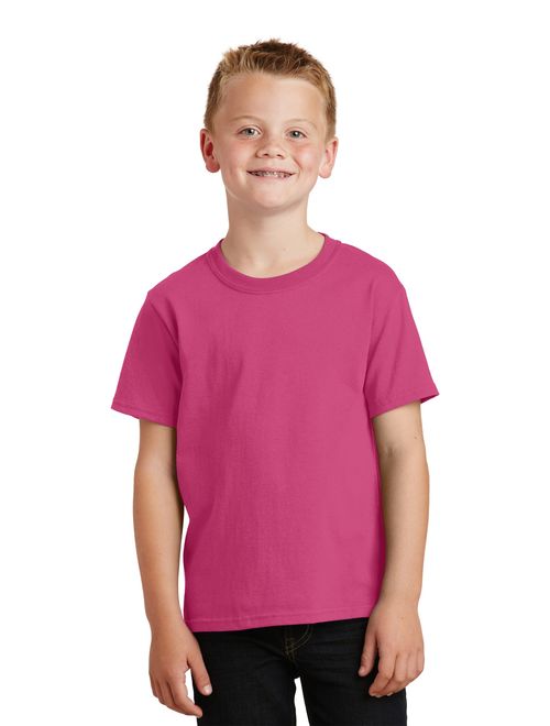 PC54Y Port & Company 5.4-oz 100% Cotton T-Shirt Child Tshirt