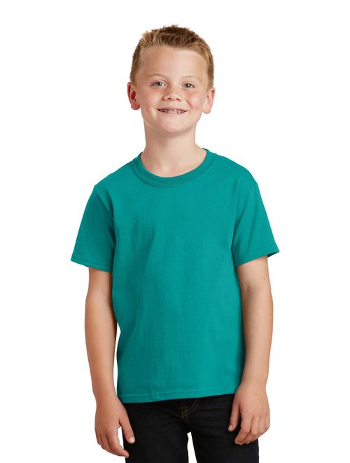 PC54Y Port & Company 5.4-oz 100% Cotton T-Shirt Child Tshirt