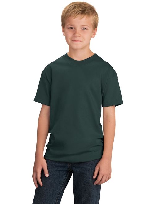 PC54Y Port & Company 5.4-oz 100% Cotton T-Shirt Child Tshirt