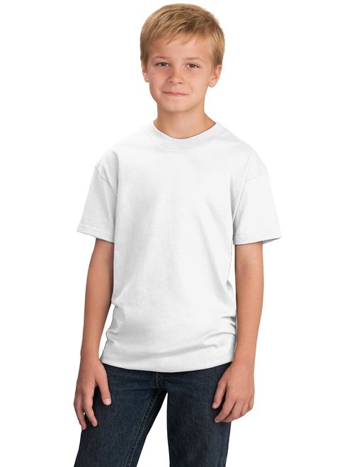 PC54Y Port & Company 5.4-oz 100% Cotton T-Shirt Child Tshirt