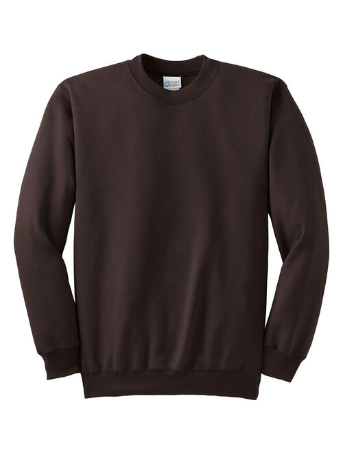 Port & Company Men's Knit Collar Crewneck Sweatshirt