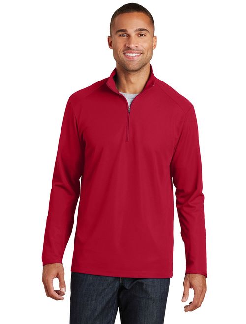 Port Authority Men's Pinpoint Mesh Fashion Sweatshirt