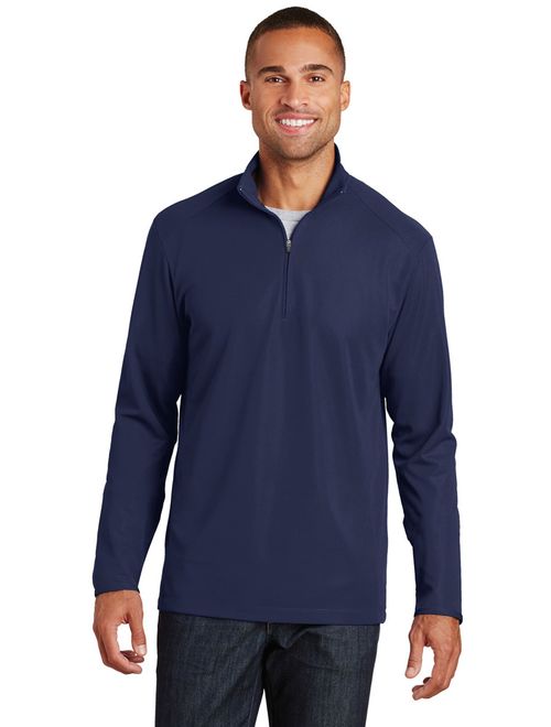 Port Authority Men's Pinpoint Mesh Fashion Sweatshirt