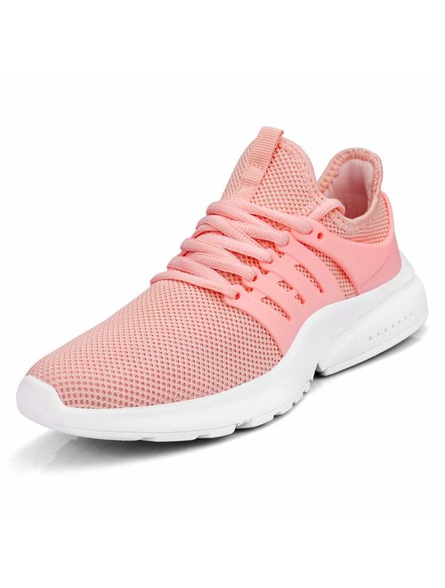 Feetmat Women's Running Shoes Lightweight Non Slip Breathable Mesh Sneakers Sports Athletic Walking Work Shoes