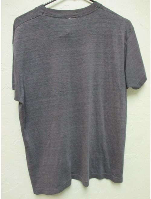 Grey Cotton Printed Casual T-Shirts