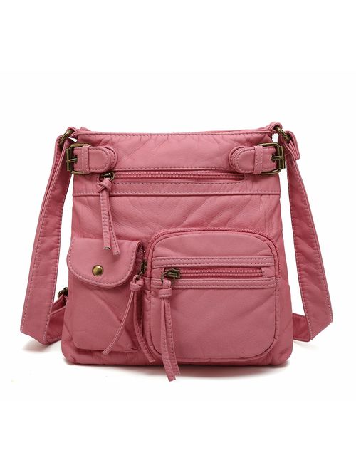 Multi Pocket Shoulder Bag H1407