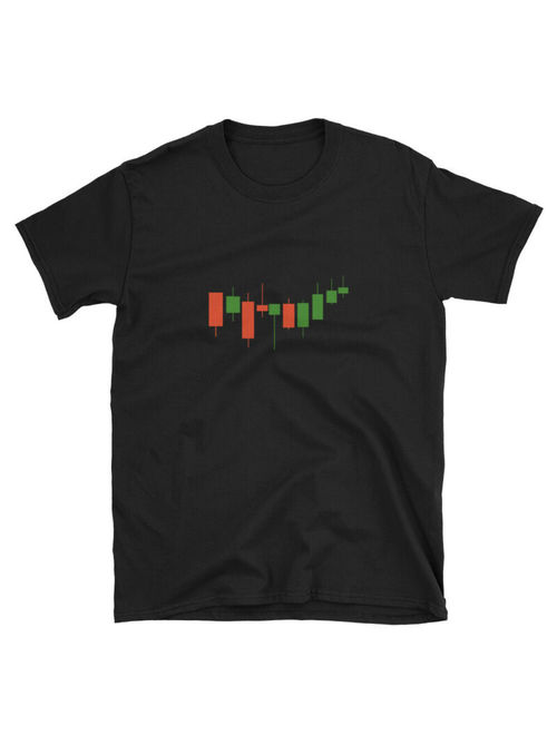 Forex Crypto Graph Short-Sleeve Unisex T-Shirt