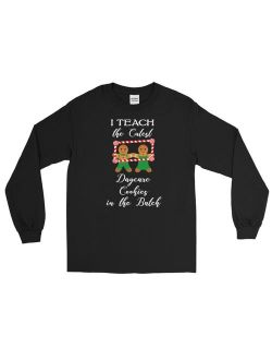 Christmas Daycare Teacher Teach Cookies T-Shirt S-5XL