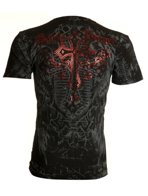 Archaic by Affliction Short Sleeve T-Shirt Mens ACHILLES Black S-3XL NWT