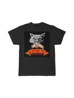 KROKUS Eat The Rich Men's Short Sleeve T Shirt