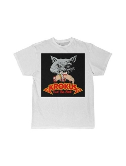 KROKUS Eat The Rich Men's Short Sleeve T Shirt