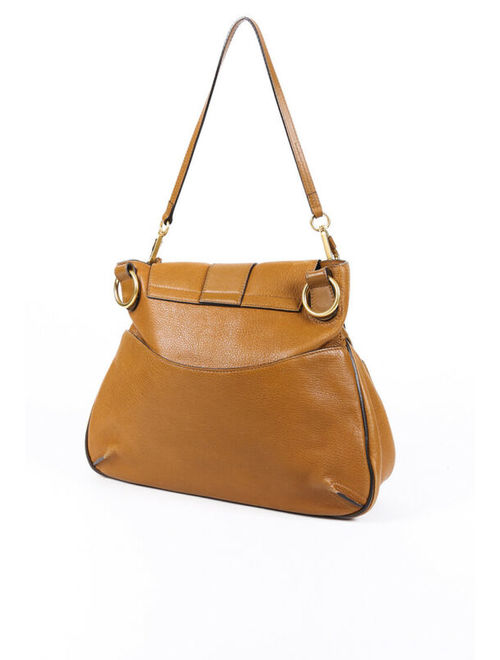 Chloe Medium Lexa Leather Shoulder Bag