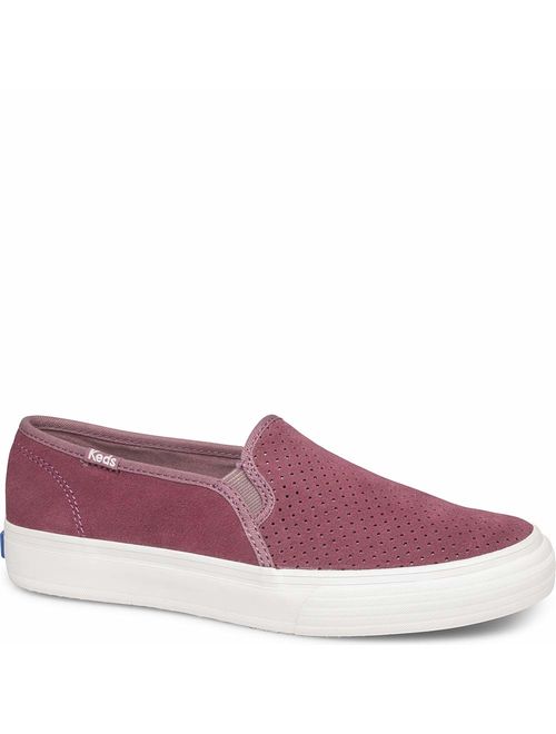 Keds Women's Double Decker Perf Suede Sneaker