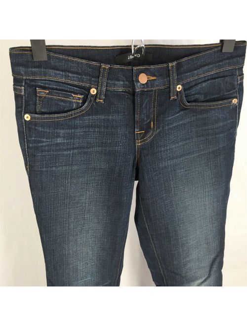 J BRAND Skinny League Jeans Size 25 Dark Wash Womens