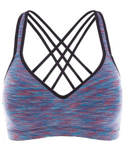 Charmo Sports Bra for Women Active Performance Crossback Bras