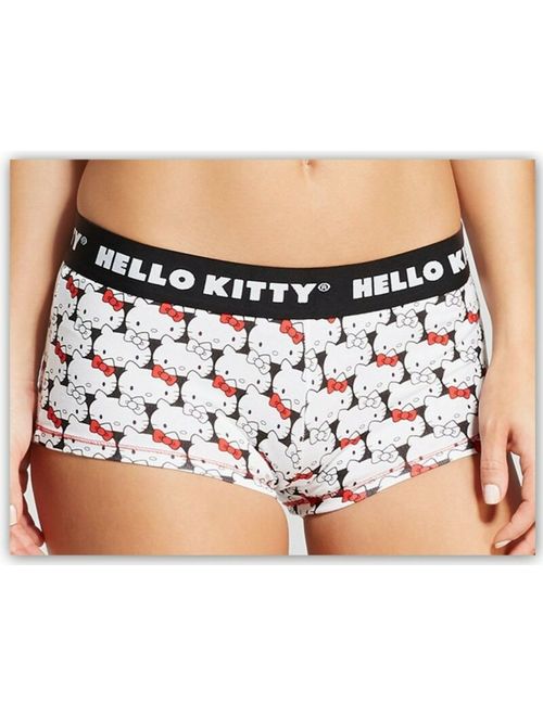 Buy Hello Kitty Black & White Boyshort Women's XS XL panties underwear  online