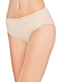 NWT Spanx Mesh-Trim High-Leg Brief, sz S M L Natural