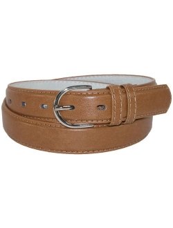 Women's Leather 1 1/8 Inch Dress Belt