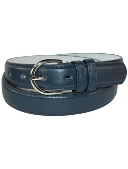 Women's Leather 1 1/8 Inch Dress Belt