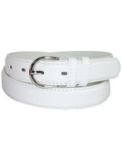 Women's Leather 1 1/8 Inch Dress Belt