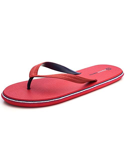 Alpine Swiss Mens Flip Flops Beach Sandals Lightweight EVA Sole Comfort Thongs