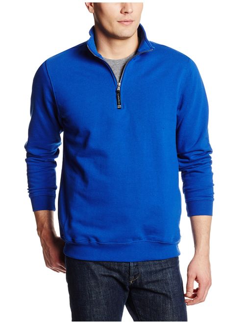 Charles River Apparel Men's Crosswind Quarter Zip Sweatshirt (Regular & Big and Tall Sizes)