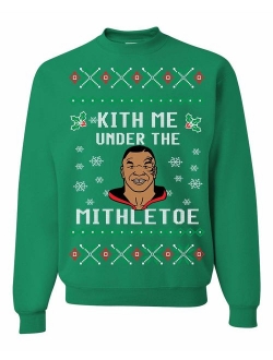 Wild Bobby Merry Chrithmith Mike Tyson Ugly Christmas Sweater Unisex Crewneck Sweatshirt