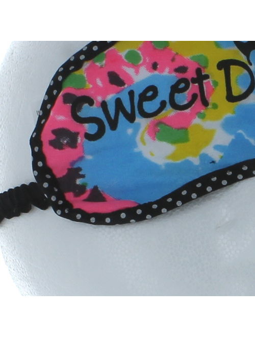 Girls Sleepover Backpack With Eye Mask Tie Dye Fashion