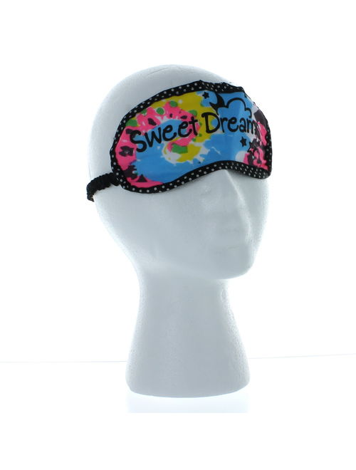 Girls Sleepover Backpack With Eye Mask Tie Dye Fashion