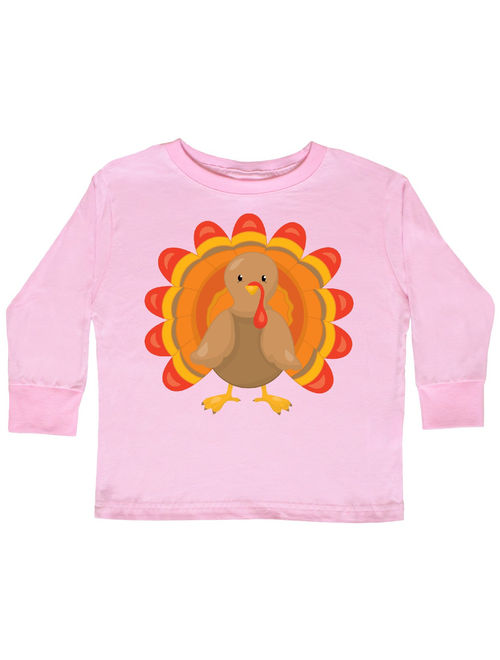 Thanksgiving Turkey Toddler Long Sleeve T-Shirt