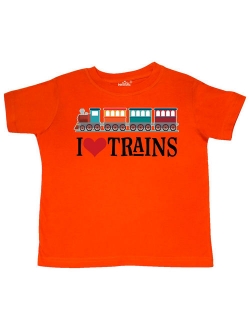 I Love Trains Toddler T-Shirt