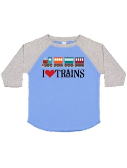 I Love Trains Toddler T-Shirt