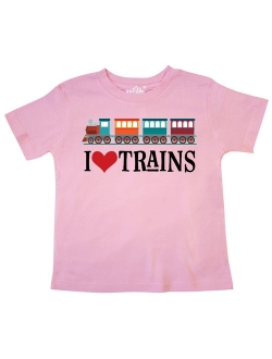 I Love Trains Toddler T-Shirt