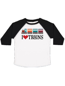 I Love Trains Toddler T-Shirt