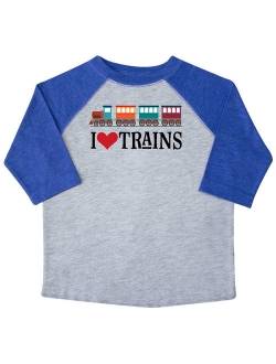 I Love Trains Toddler T-Shirt