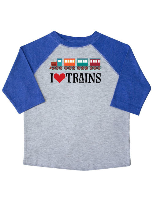 I Love Trains Toddler T-Shirt