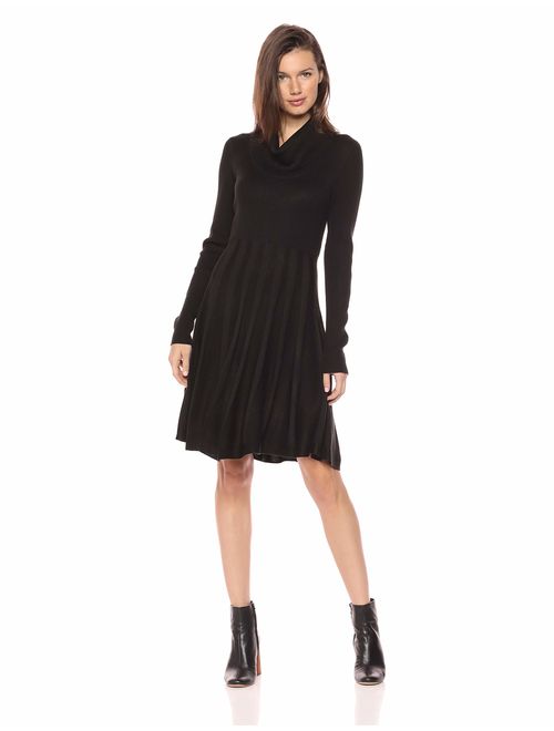 calvin klein sweater dress cowl neck