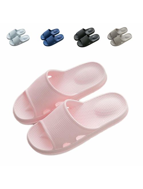 Finleoo Women and Men Bath Slipper Anti-Slip for Indoor Home House Sandal