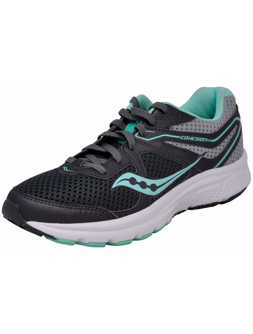 Saucony Women's Cohesion 11 Textile and Synthetic Stability Running Shoe