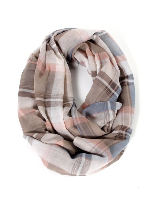 Scarfand's Plaid & Tartan Winter Infinity Scarf Wraps